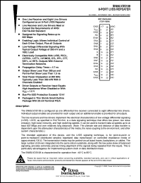 SN65LVDS108DBT datasheet:  1:8 LVDS REPEATER SN65LVDS108DBT