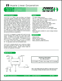 ILC7071AIM5-28 datasheet: 100mA ultra low noise CMOS RF-LDO regulator ILC7071AIM5-28