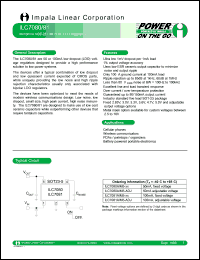 ILC7081AIM5-ADJ datasheet: 100mA  CMOS RF-LDO regulator ILC7081AIM5-ADJ