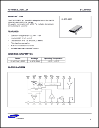 KA2284B datasheet: 5 Dot LED level meter driver. ID = 15 mA KA2284B