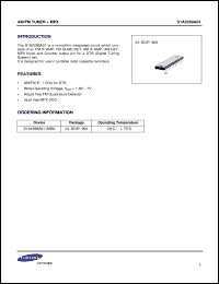 KA2402 datasheet: DC motor speed controller KA2402