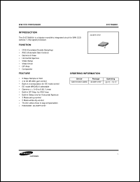 S5F325NU02-LAB0 datasheet: 1/3 inch CCD image sensor for EIA camera S5F325NU02-LAB0