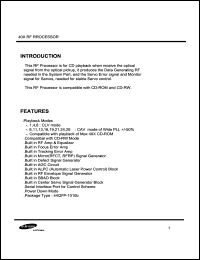 KS7214 datasheet: Timing & SYNC. generator for B/W CCD KS7214