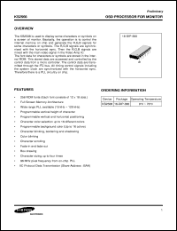 KA2504 datasheet: I2C bus controlled R/G/B video amplifier KA2504