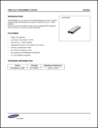 KS8809 datasheet: PLL frequency synthesizer for pager KS8809