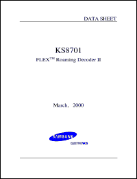 KS0093 datasheet: 26com/80seg driver & controller for STN LCD KS0093