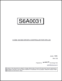 KS0718 datasheet: 81com/104seg driver & controller for STN LCD KS0718
