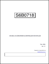 KS0657 datasheet: 263/256 channel TFT-LCD gate driver KS0657