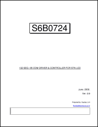 S6C0676 datasheet: 8 bit 480 channel TFT-LCD source driver S6C0676