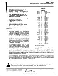 SN75LBC970ADL datasheet:  SCSI DIFFERENTIAL CONVERTER-CONTROL SN75LBC970ADL