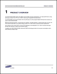 S3P8454 datasheet: 8-bit single-chip CMOS  microcontroller. OTP version S3P8454