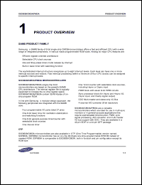 S3C8639 datasheet: 8-bit single-chip CMOS  microcontroller. S3C8639