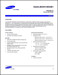 S524LB0X91 datasheet: 32K-bit serial EEPROM S524LB0X91