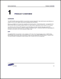 KS57P21832 datasheet: Single-chip CMOS microcontroller. OTP version KS57P21832