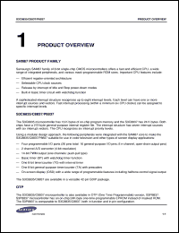 K4F660412D-JC/L datasheet: 16M x 4 bit CMOS dynamic RAM with fast page mode. 3.3V, 8K refresh cycle. K4F660412D-JC/L