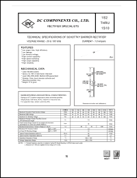 1S3 datasheet: Schottky barrier diode 1S3