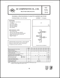 1S10 datasheet: Schottky barrier diode 1S10