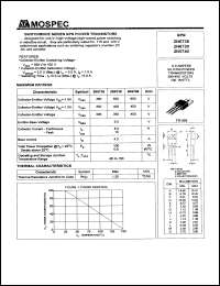 2N6740 datasheet: Silicon  power transistor 2N6740