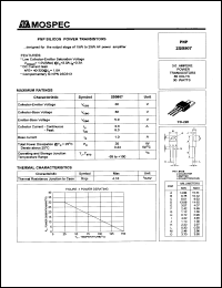 2SB507 datasheet: 10Ampere PNP silicon  power transistor 2SB507