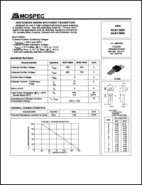 MJE13009 datasheet: 400V  switchmode series NPN power transistor MJE13009