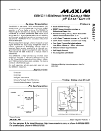 MAX662AC/D datasheet: +12v, 30mA flash memory programming supply MAX662AC/D