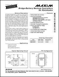 MAX1617MEE datasheet: Remote/local temperature sensor with SMBus serial interface MAX1617MEE