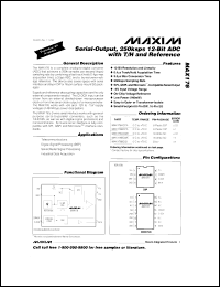 MAX1790EUA datasheet: Low-noise step-up DC-DC coverter. MAX1790EUA