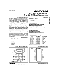 MAX2235EUP datasheet: +3.6V, 1W autoramping power amplifier for 900MHz applications. MAX2235EUP