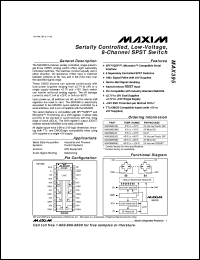 MAX4041EUA datasheet: Single/dual/quad, low-cost, micropower rail-to-rail I/O op amp. MAX4041EUA