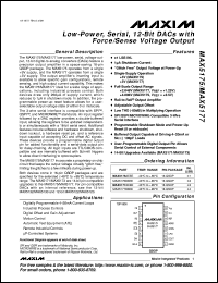 MAX5187BEEG datasheet: 8-bit, 40MHz, current/voltage-output DAC. MAX5187BEEG