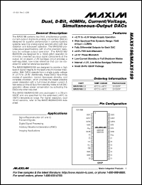 MAX525BEPP datasheet: Low-power, quad, 12-bit, voltage-output DAC with serial interface. INL(LSB) +-1. MAX525BEPP