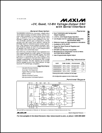 MAX5304EUA datasheet: 10-bit voltage-output DAC in 8-pin microMAX MAX5304EUA