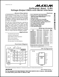 MAX5480ACEE datasheet: 8-bit parallel DAC. Error(LSB) +-1/2. MAX5480ACEE