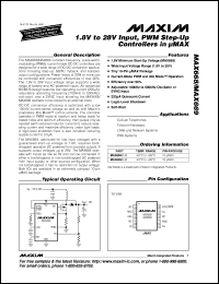 MAX685EEE datasheet: Dual-output (positive and negative), DC-DC converter for CCD and LCD MAX685EEE