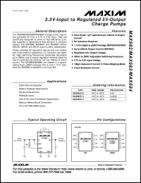 MAX700CPA datasheet: Power-supply monitor with reset. MAX700CPA