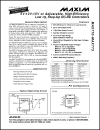 MAX792LC/D datasheet: Microprocessor and non-volatile metory supervisory circuit. Reset threshold 4.62V MAX792LC/D