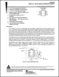 TPS6734IDR datasheet:  FIXED 12-V 120-MA BOOST-CONVERTER SUPPLY TPS6734IDR