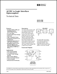 HCPL-3760#500 datasheet: AC,DC to logic interface optocoupler HCPL-3760#500