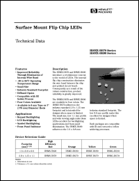 HSMS-H690 datasheet: Surface mount flip chip LED HSMS-H690