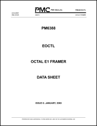 PM6388-RI datasheet: Octal E1 framer PM6388-RI