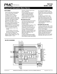 PM7367 datasheet: Quad cell delineation block device PM7367