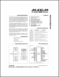 MAX1698EUB datasheet: High-efficiency step-up current regulator for LEDs. MAX1698EUB
