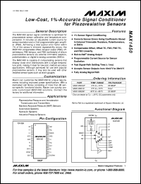 MAX177CWG datasheet: CMOS 10-bit A/D converter with track-and-hold. Error +-1 LSB. MAX177CWG