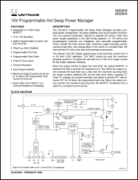 UCC3915PWPTR datasheet:  15V PROGRAMMABLE HOT SWAP POWER MANAGER UCC3915PWPTR
