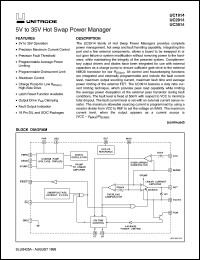 UC2914DW datasheet:  5V TO 35V HOT SWAP POWER MANAGER UC2914DW