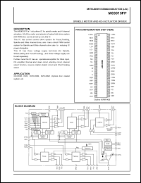 M63015FP datasheet: Spindle motor and 4ch actuator driver M63015FP