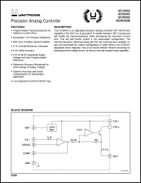 UC39432BDTR datasheet:  PRECISION ADJUSTABLE SHUNT REGULATOR UC39432BDTR