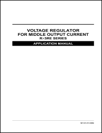 RE5RE20AC datasheet: Voltage regulator with middle output current. Output voltage 2.0V. Antistatic bag RE5RE20AC