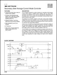 UCC3839D datasheet:  SECONDARY SIDE AVERAGE CURRENT MODE CONTROLLER UCC3839D