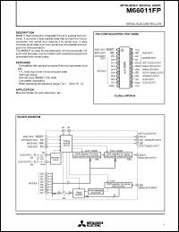 M66011FP datasheet: Serial bus controller M66011FP